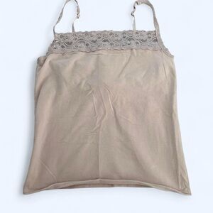 Old Navy Tan Lace Camisole